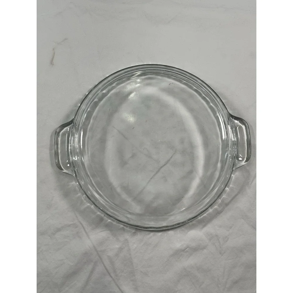 ANCHOR HOCKING Clear Glass Fluted 9.5